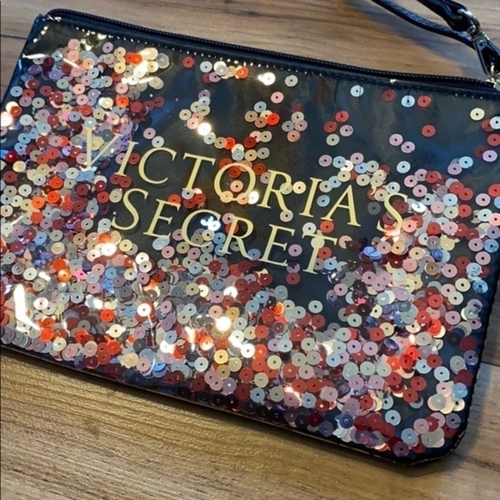 Victoria’s Secret Wristlet Movable Confetti Sequins